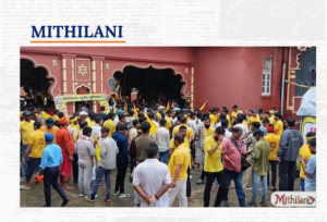 दरभंगा: मिथिला विश्वविद्यालय में छात्रों का प्रदर्शन, 15 सूत्री मांगों को लेकर एमएसयू ने किया घेराव