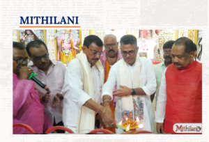 मधुबनी में 10 दिवसीय इंद्र पूजा शुरू, विधायक माधव आनंद ने विकास और समस्याओं के समाधान की बात कही